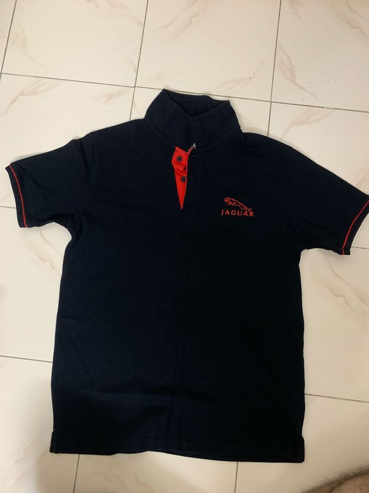 Jaguar Black Polo T-Shirt