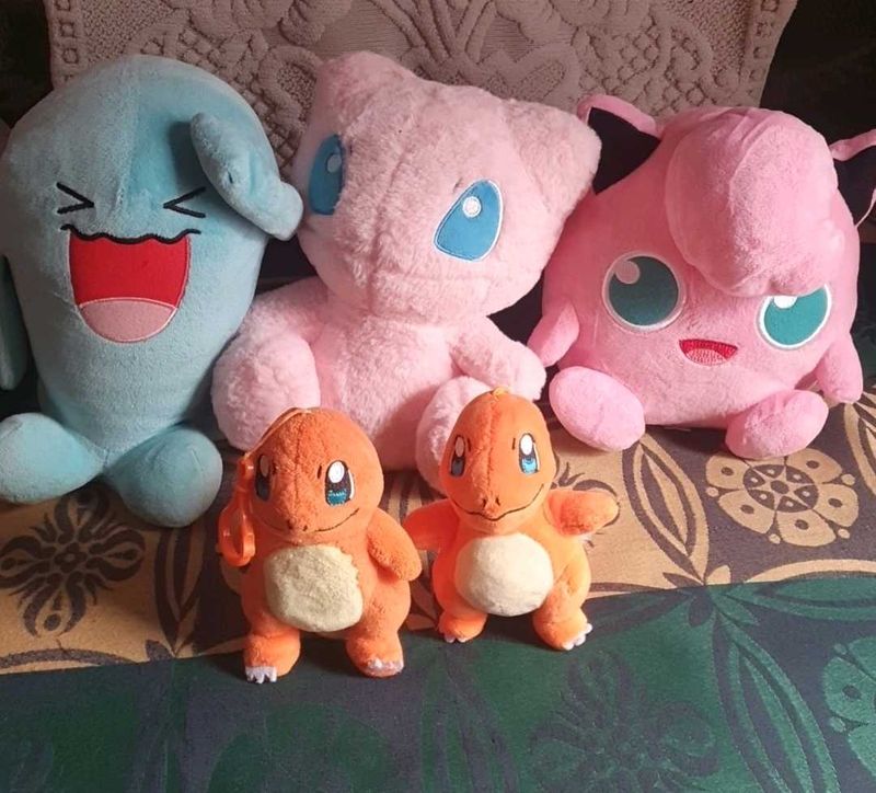 Pokemon Soft Toy Combo 5 piece