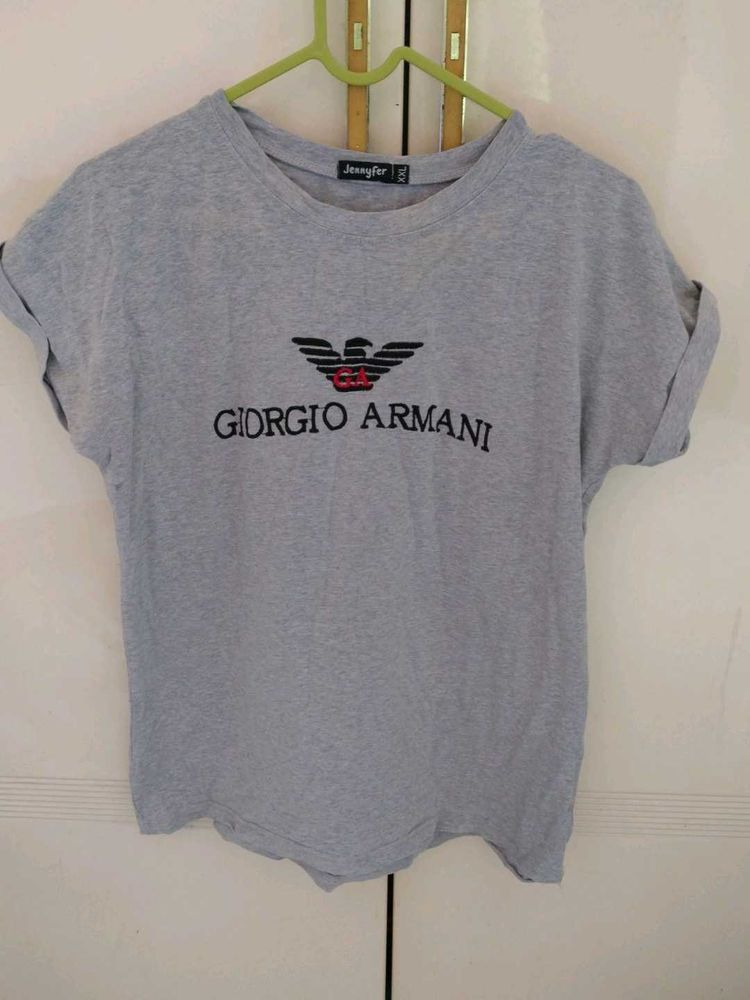 Grey Boyfriend Tshirt