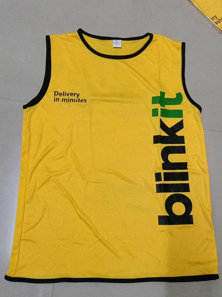 Blinkit Sleeveless T-Shirt