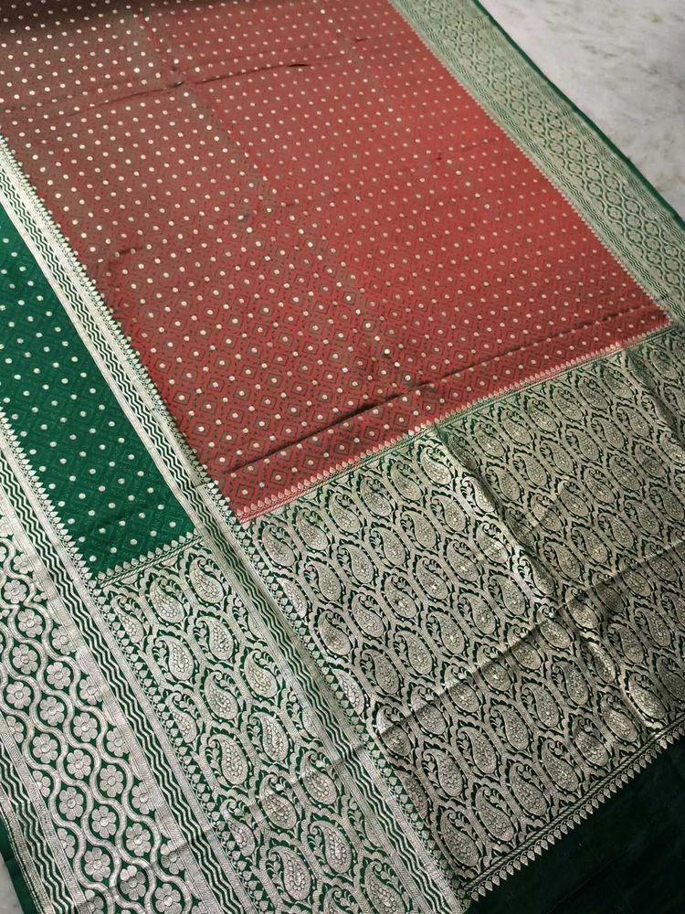 Vintage Banarasi Silk Saree