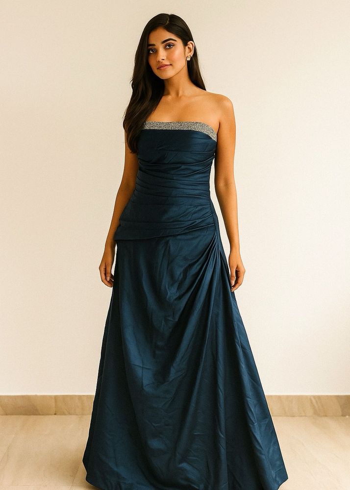 Elegant Blue Gown