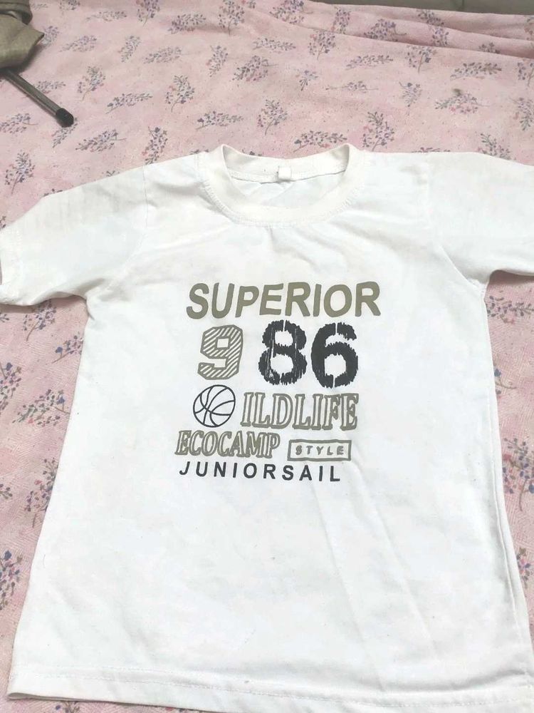 White Graphic T-Shirt