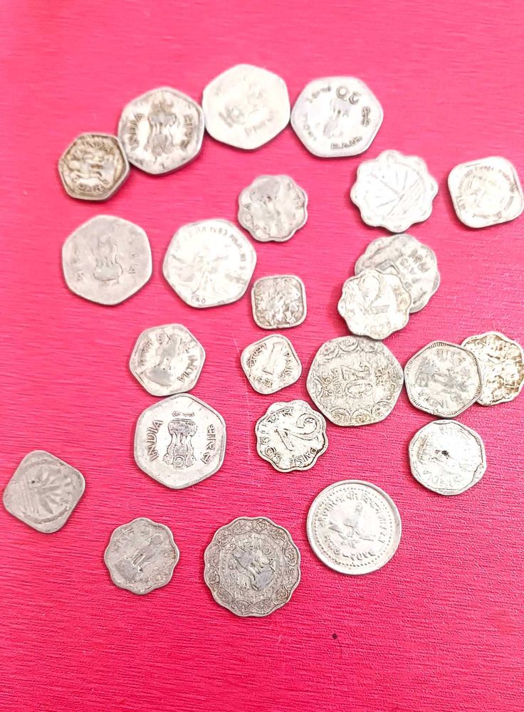 Indian Old Coins Pack Of 24