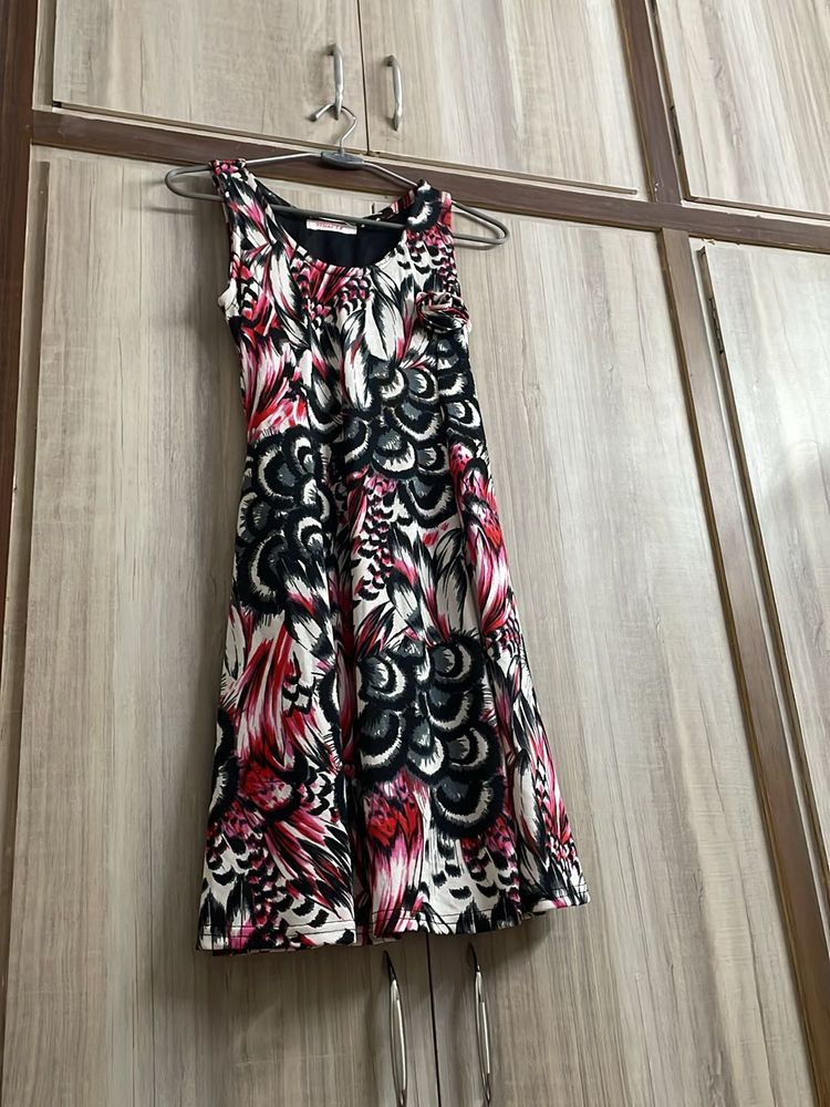 Colorful Sleeveless Dress