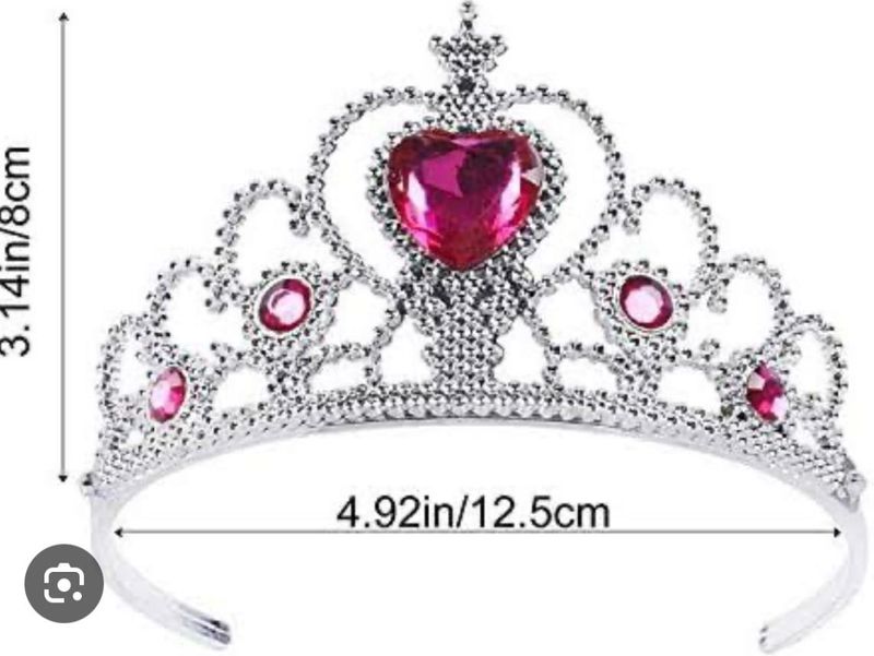 Sparkly Princess Crown pink