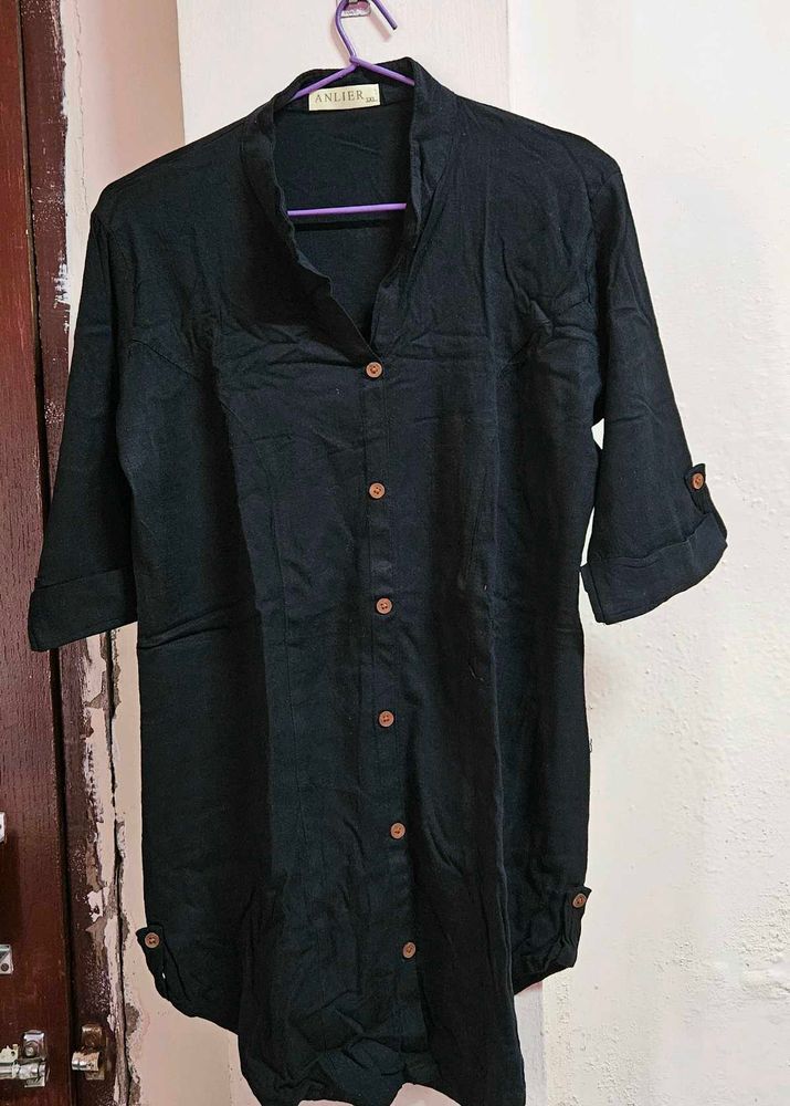 Black Casual Top