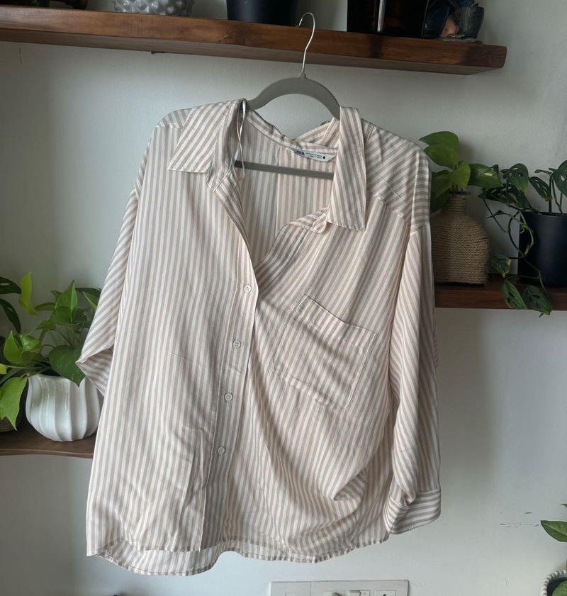 Striped Oversized Shirt