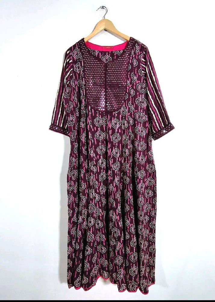 Totally New Laks*ita Heavy Flare Anarkali Kurta