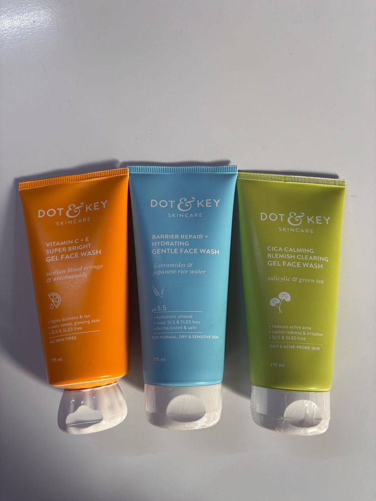 Dot &amp; Key Gel Face Wash Set