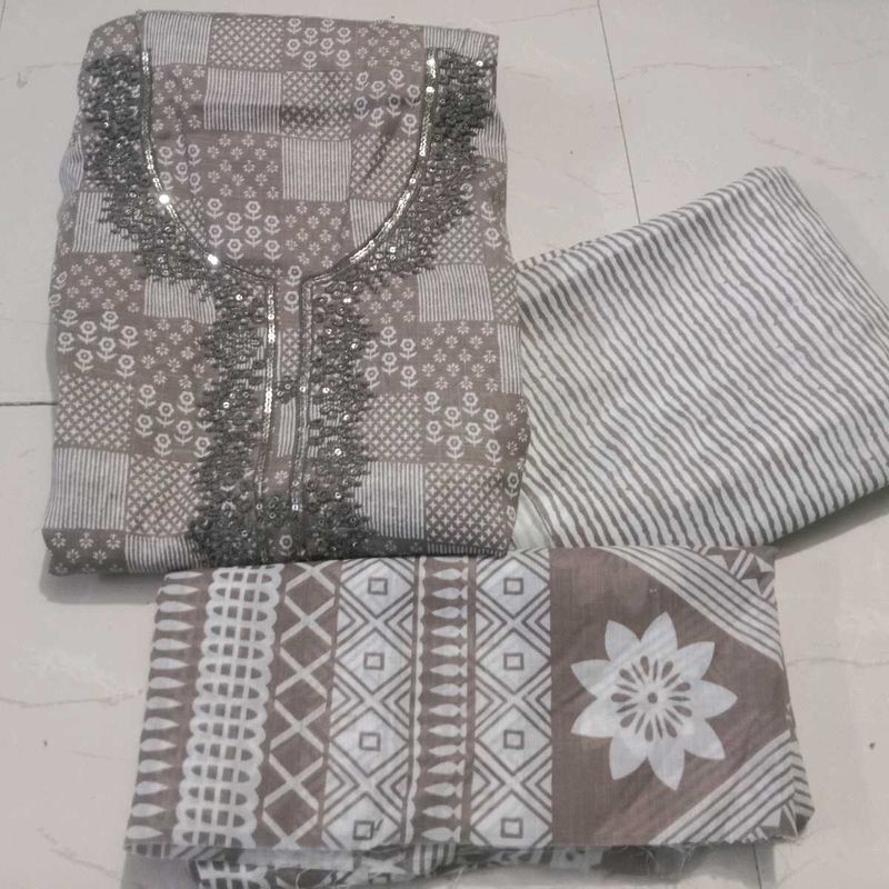 Pure cotton dress material