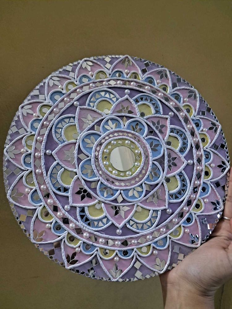 Mirror Mandala Lippan Art Wall Decor