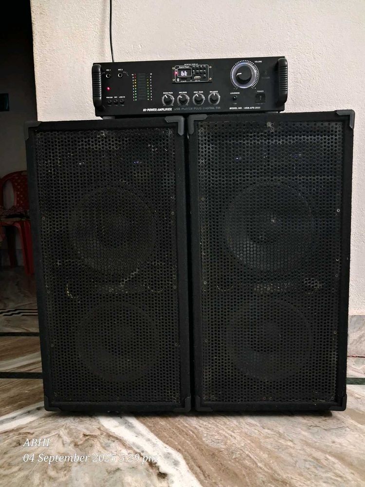 Amplifier And Sound Box