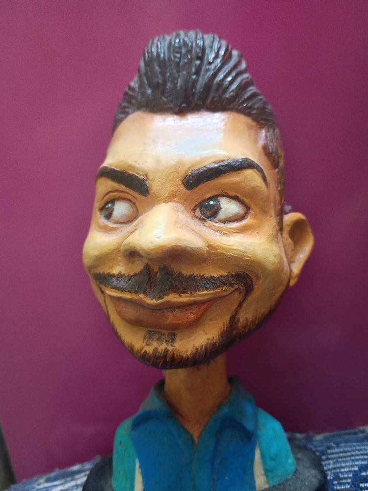 virat kohli handmade sculpture