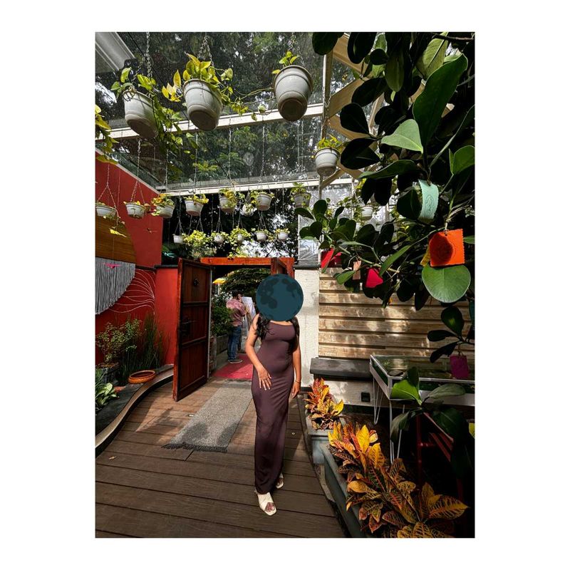 Elegant Brown Maxi Dress