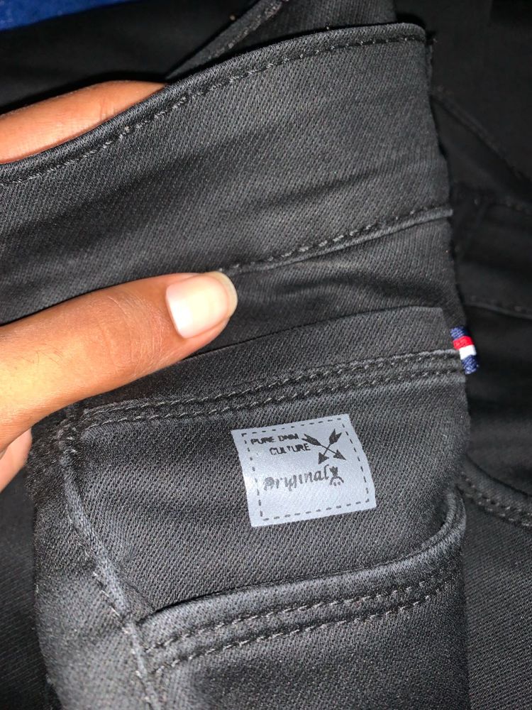 Pure Dnm Culture Black Denim Jeans