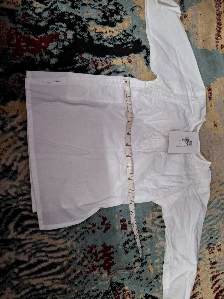 White Kurta for Boys
