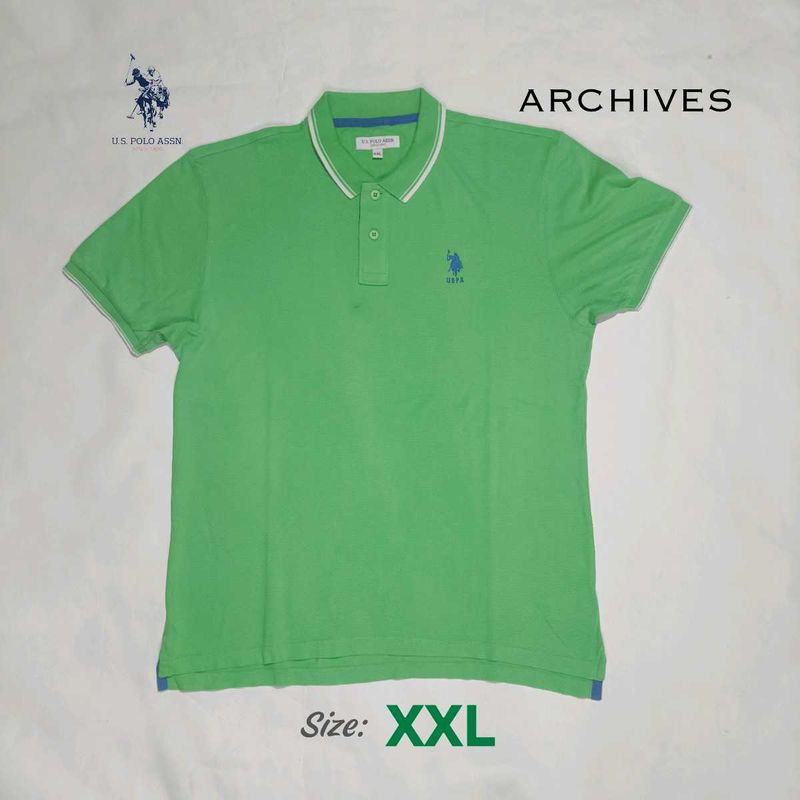 U.S POLO ASSN Green T-shirt