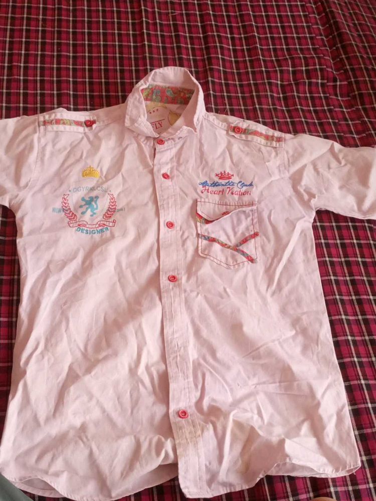 Boys White Shirt