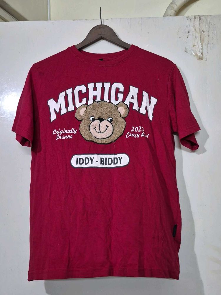 Michigan Bear Tee- The Dry State.