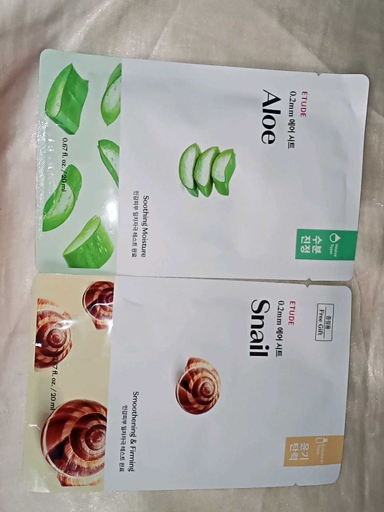 Etude Face Masks (2)