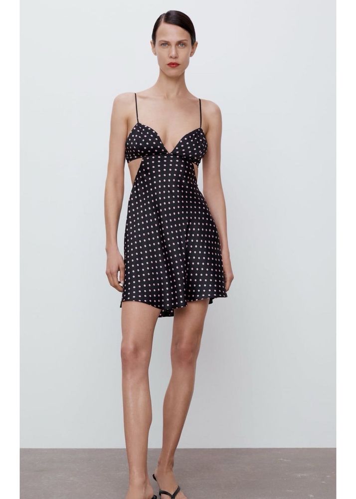 Zara Polka dot Dress