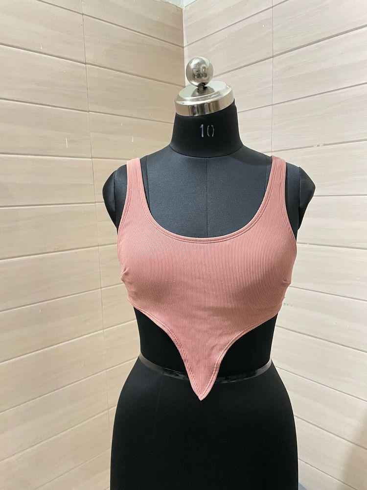 Cute Pink Crop Top