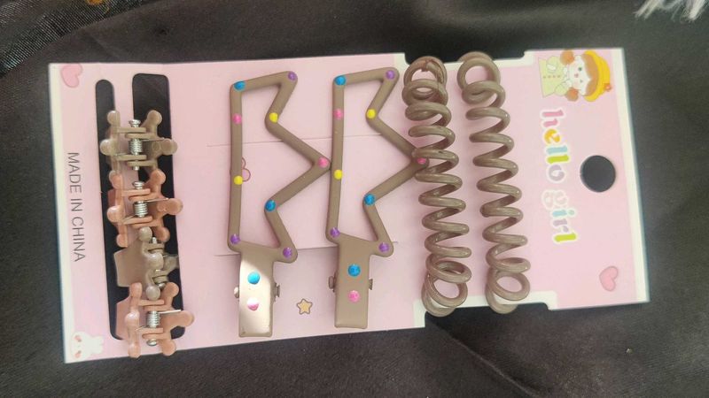 Cute Hair Clip Set
