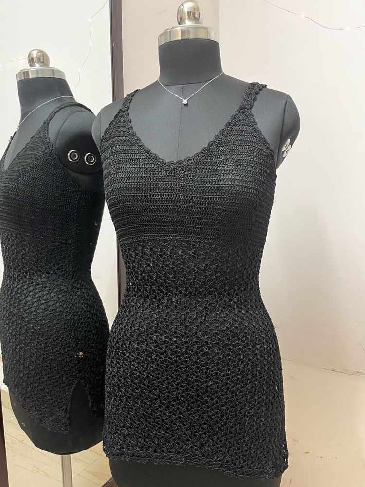 Black Beach Cover Up