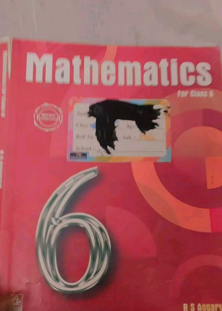 Mathematics and social studies books for Class 6