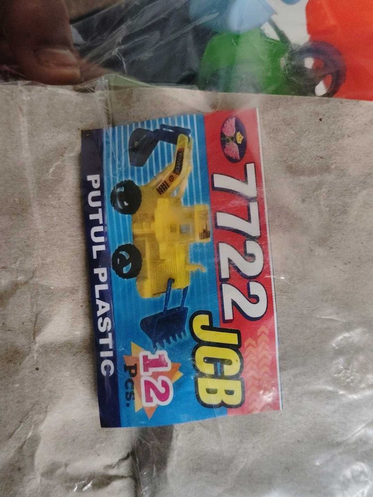 JCB Toy Set - 12 Pieces