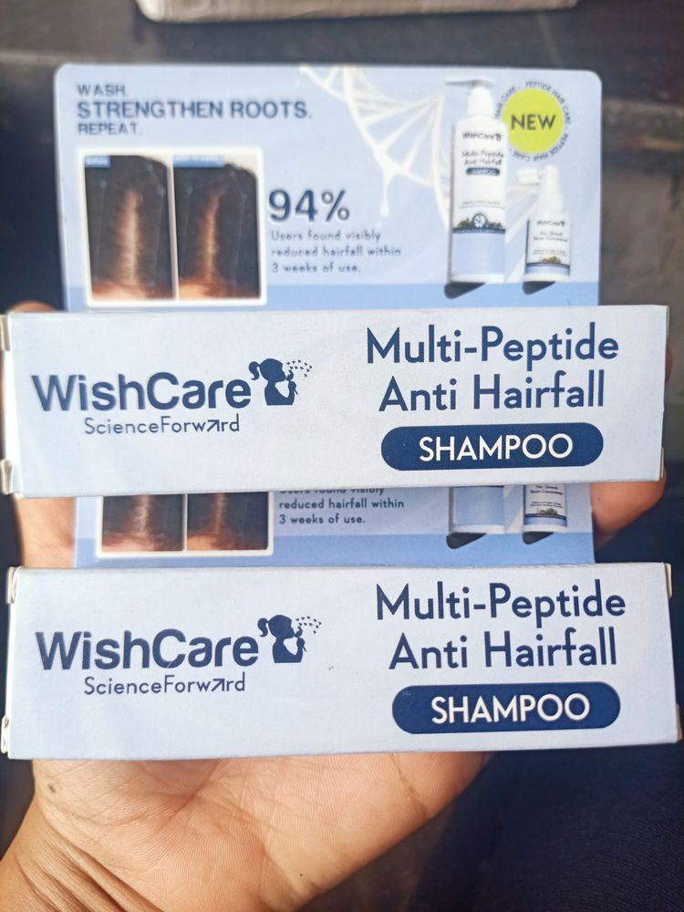 2 Pack❤️ Wishcare Peptide Anti Hairfall Shampo