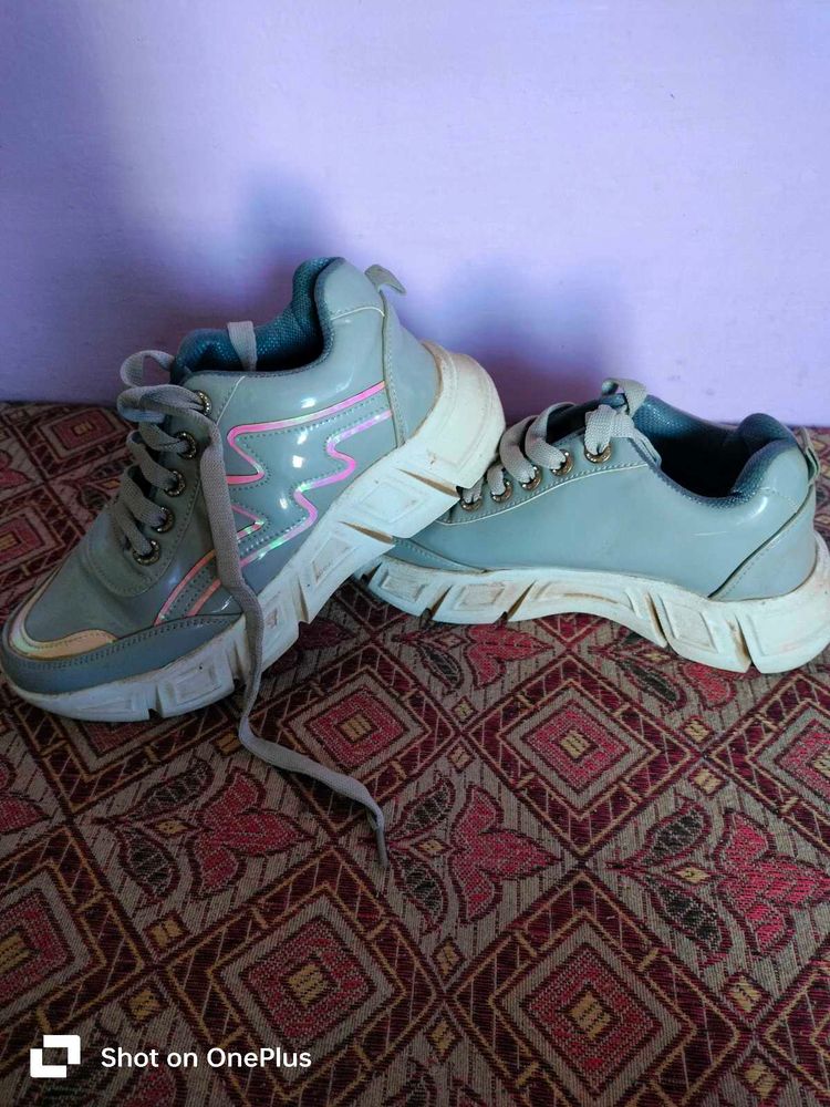 Grey Sneakers