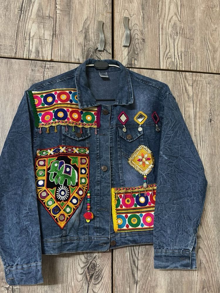 Embroidered Denim Jacket