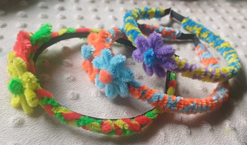Colorful Flower Headbands