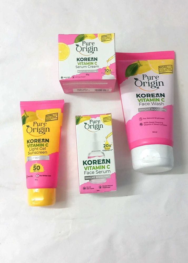 Sealed Pack Pure Origin Vitamin C Skincare Set