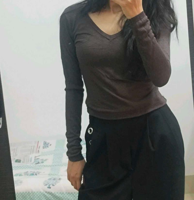 Wide Leg Black Pants