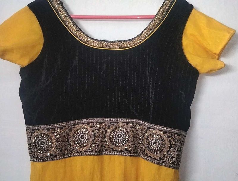 Elegant Ethnic yellow dress💛