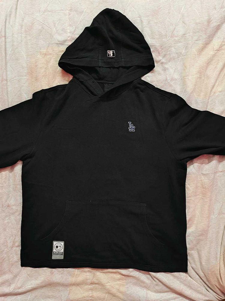 Black Baseball Hoodie