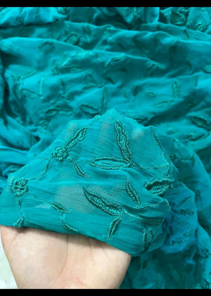 Chiffon all Over Embroidery Fabric