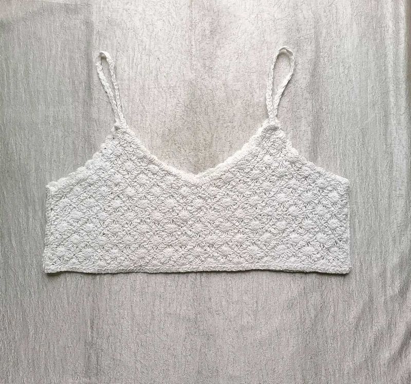 Crochet Knit Crop Top