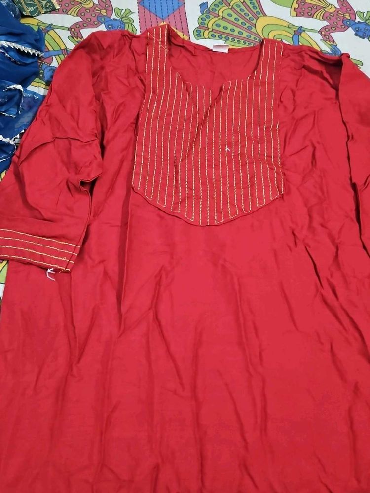 Reyon  Kurti  Size44