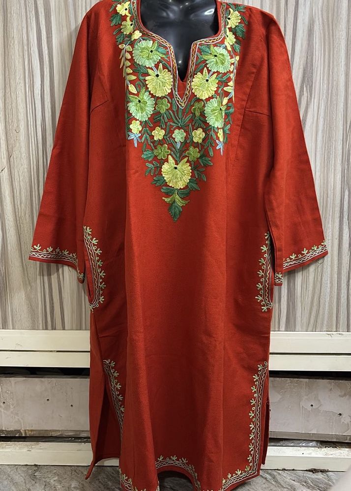 Brand New Kashmiri kurti ( firang) with pockets