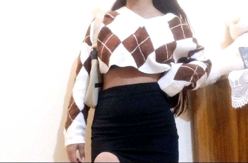 Cropped Cardigan