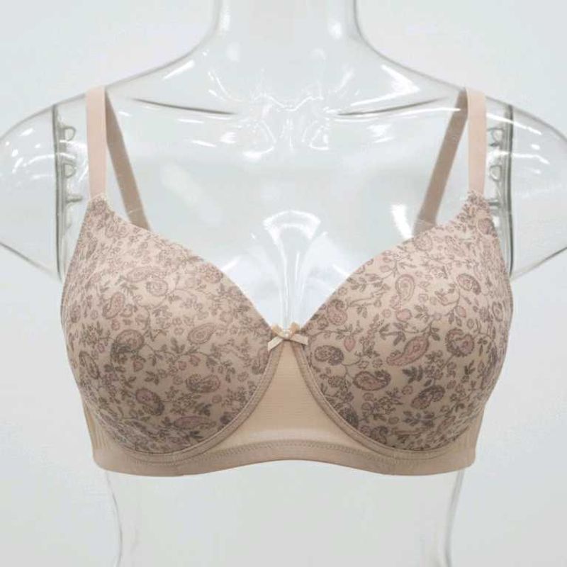 Floral Print Comfort Bra