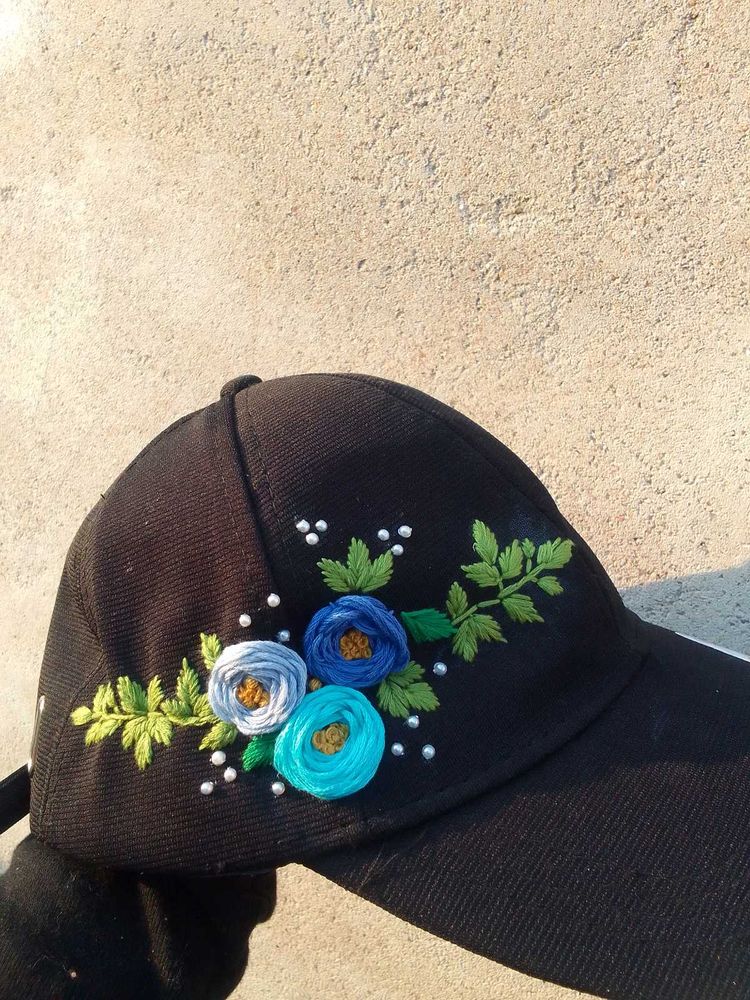 Hand Embroidered Cap 🧢