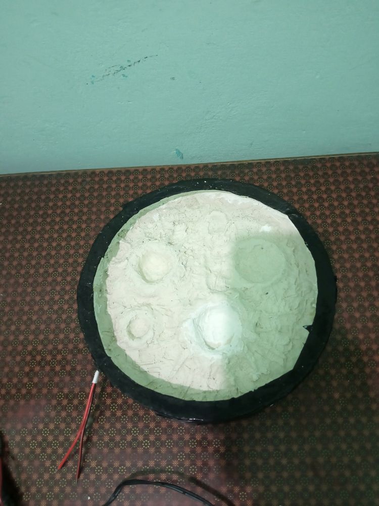Moon Lamp With Withe Light