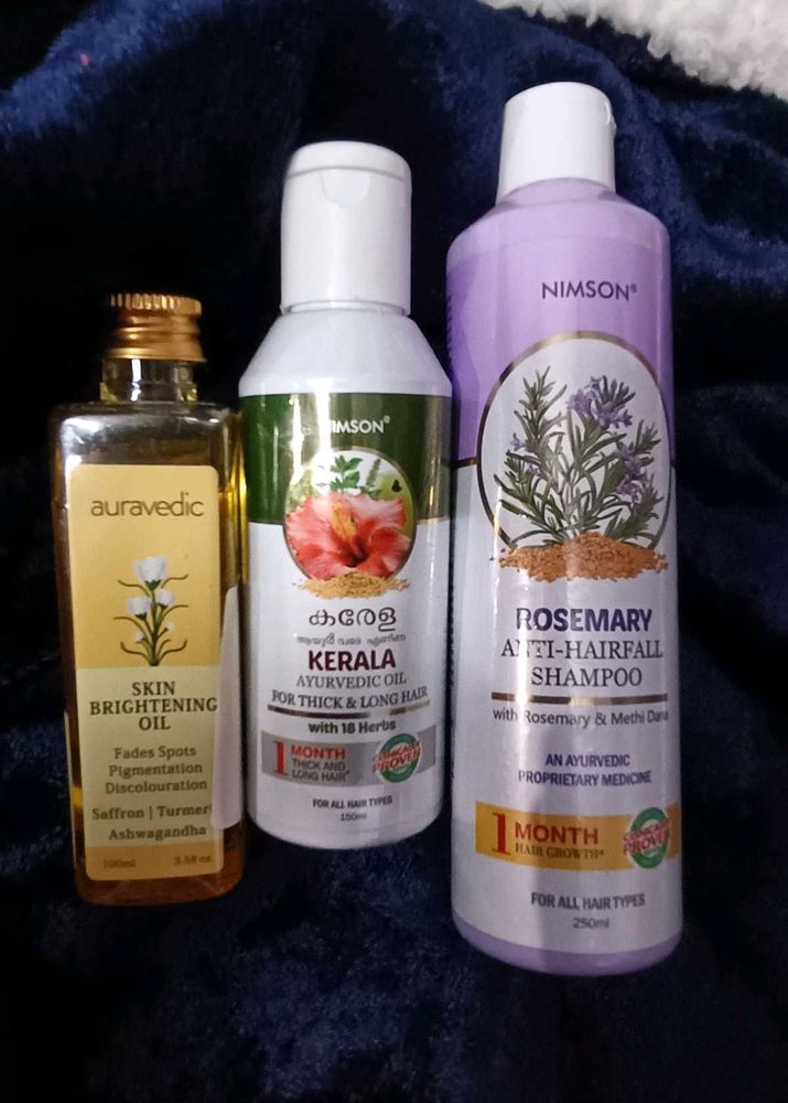 Hair and Skin products