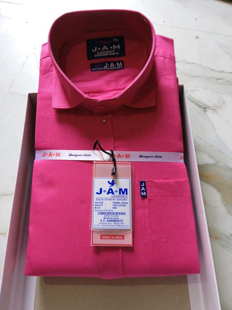 J.A.M Designer Pink Shirt