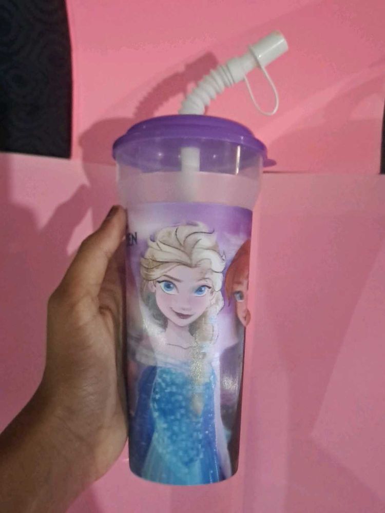 Frozen Tumbler with Straw